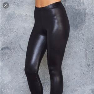 Blackmilk Wet Look Leggings